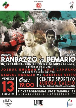 Randazzo vs De Mario 13 luglio