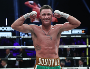 Dopo il grande successo di Dublino ,Donovan, guarda con fiducia alla sfida mondiale IBF