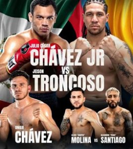 I due figli  della leggenda Chavez : Julio Cesar Jr e Omar vincono per Ko a Puebla in Messico 