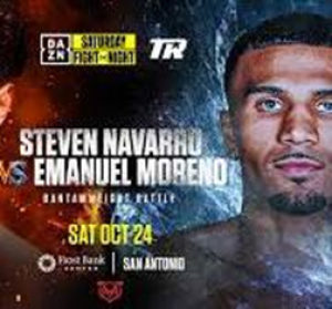 A San Antonio(TX) il 24 ottobre  in sfida due emergenti dei gallo come Navarro e Moreno 