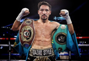  Alimkhanuly  progetta di affrontare  Canelo Alvarez ma il suo piano non è di facile realizzazione
