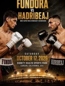 Presentata a Las Vegas la sfida Wbc tra il campione Fundora e lo sfidante Hadribeaj