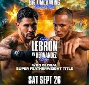 Domani a Portorico è forte l'attesa per la sfida Wbo tra Hernandez e Lebron