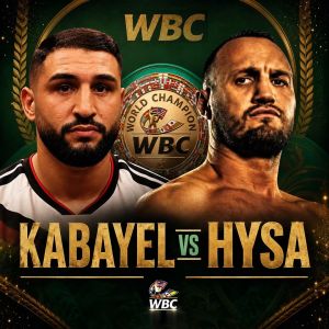 Il mondiale massimi WBC Kabayel vs Hysa il 28 novembre a Düsseldorf. 