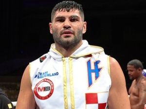 Il campione dei pesi mssimi IBF Hrgovic contro il cubano  Sanchez nella prima difesa  a fine anno