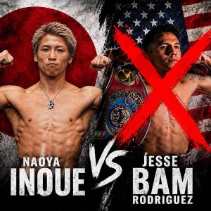 La pazienza di Naoya Inoue con Jesse "Bam" Rodriguez si è esaurita .