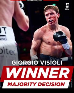 A Sheffield Giorgio Visioli vince ma non convince 