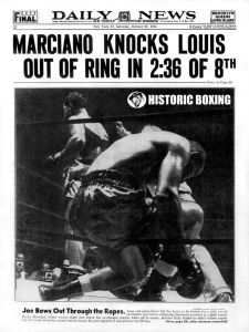 75 anni fa, Rocky Marciano mandava “in pensione” Joe Louis