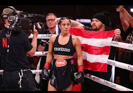 Amanda Serrano stigmatizza l'intervento di Jake Paul contro il rapper Bud Bunny