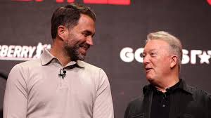  L'attraente progetto di una sfida tra  i team di Matchroom e Queensberry il prossimo autunno ?