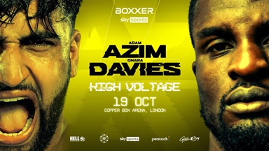 Adam Azim  e Ohara Davies promettono spettacolo domani Copper Box Arena di Londra,