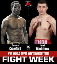 Debutto nei superwelter da favorito per Terence Crawford sul campione Wba Madrimov 
