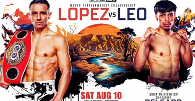 Il campione IBF  "Venado" Lopez ancora in trasferta.Sabato ad Albuquerque contro Leo