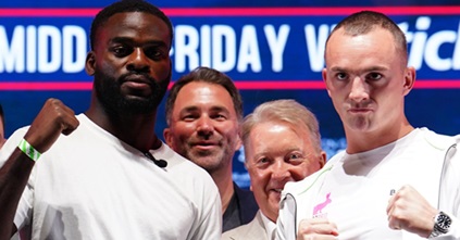 Nella sfida Wbo Interim dei mediomassimi più chance per Joshua Buatsi  su  Hutchinson.
