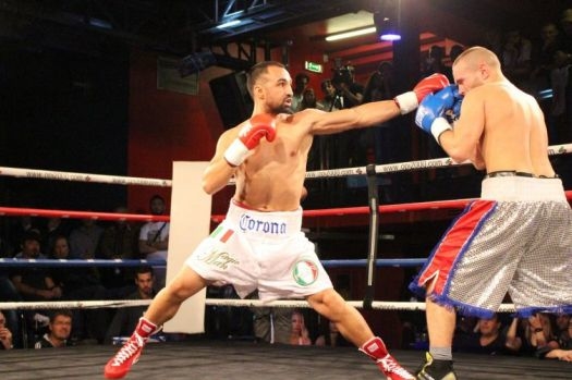 Malignaggi al teatro Principe di Milano