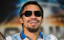 Pacquiao occhiali scuri
