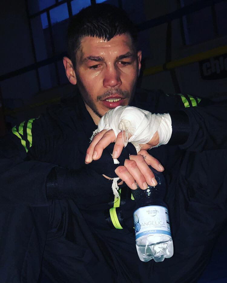 Valentino in palestra