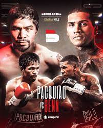 Benn vs Pacquiao 3 giugno