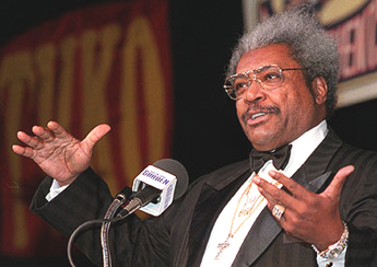 Don King ha presentato alla stampa  la kermesse  del 7 giugno  con Chaney vs  Hunter