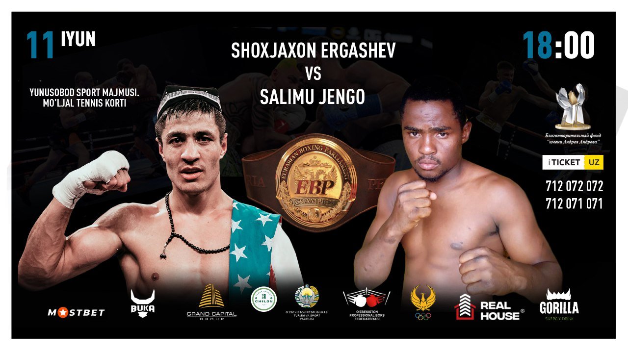 Ergashev vs Jengo 21CANCELLA