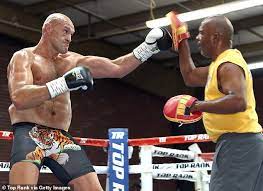 Fury guanti con Sugar Hill