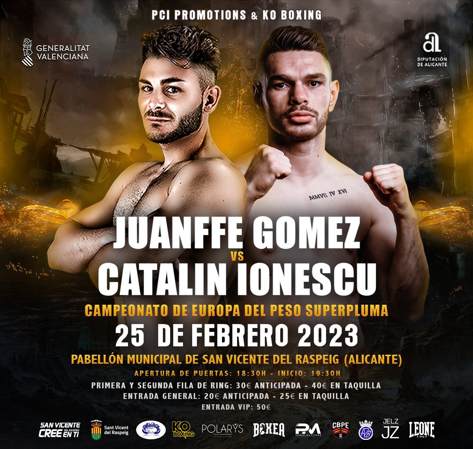 IONESCU Contro GOMEZ EBU Feb