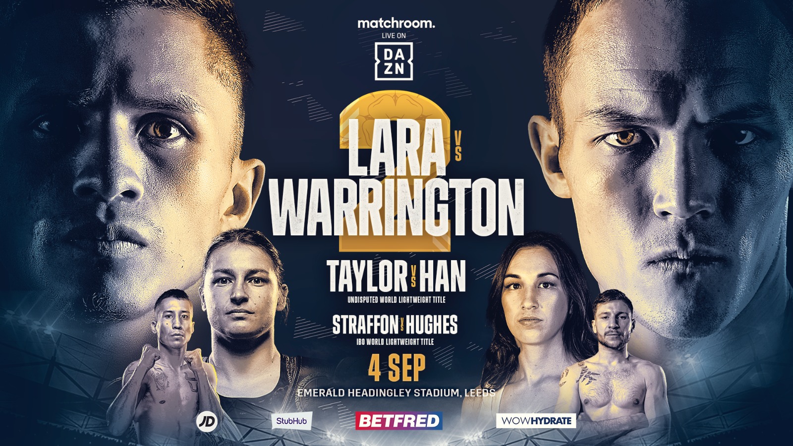 LARA vs WARRINGTON