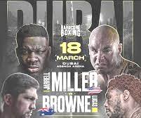 MILLER Jarrell vs Browne marzo