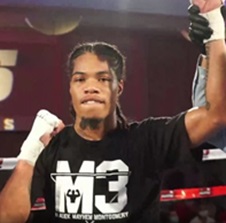 Maliek Montgomery imbattuto aspirante al titolo Wba  in azione venerdi' ad Atlanta