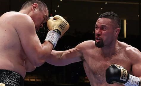 Parker si candida per sfidare il vincitore tra Joshua e Dubois 