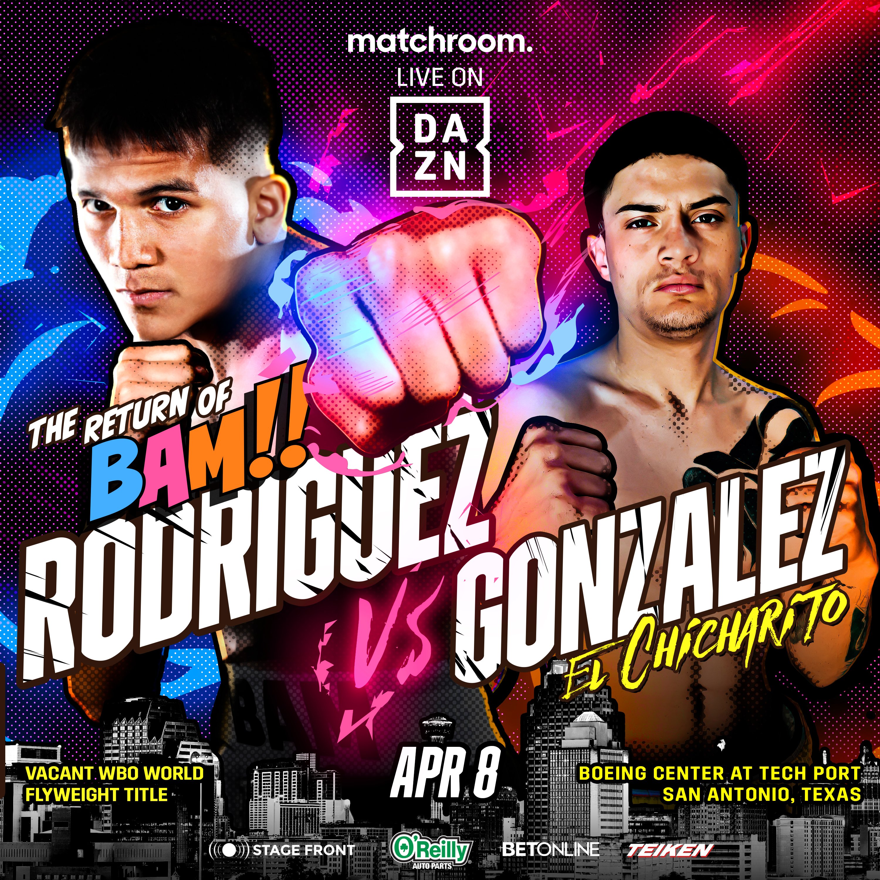 Rodriguez Bam vs Gonz april