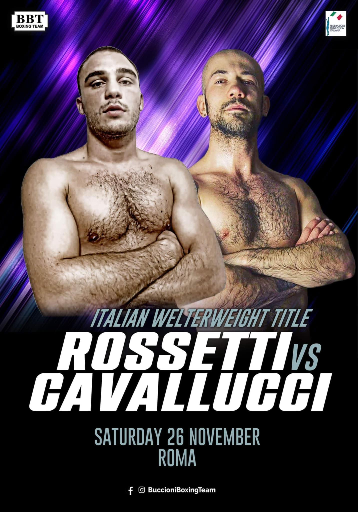 Rossetti vs Cavallucci TRICOLORE