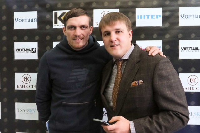 Usyk manager Krassyuk