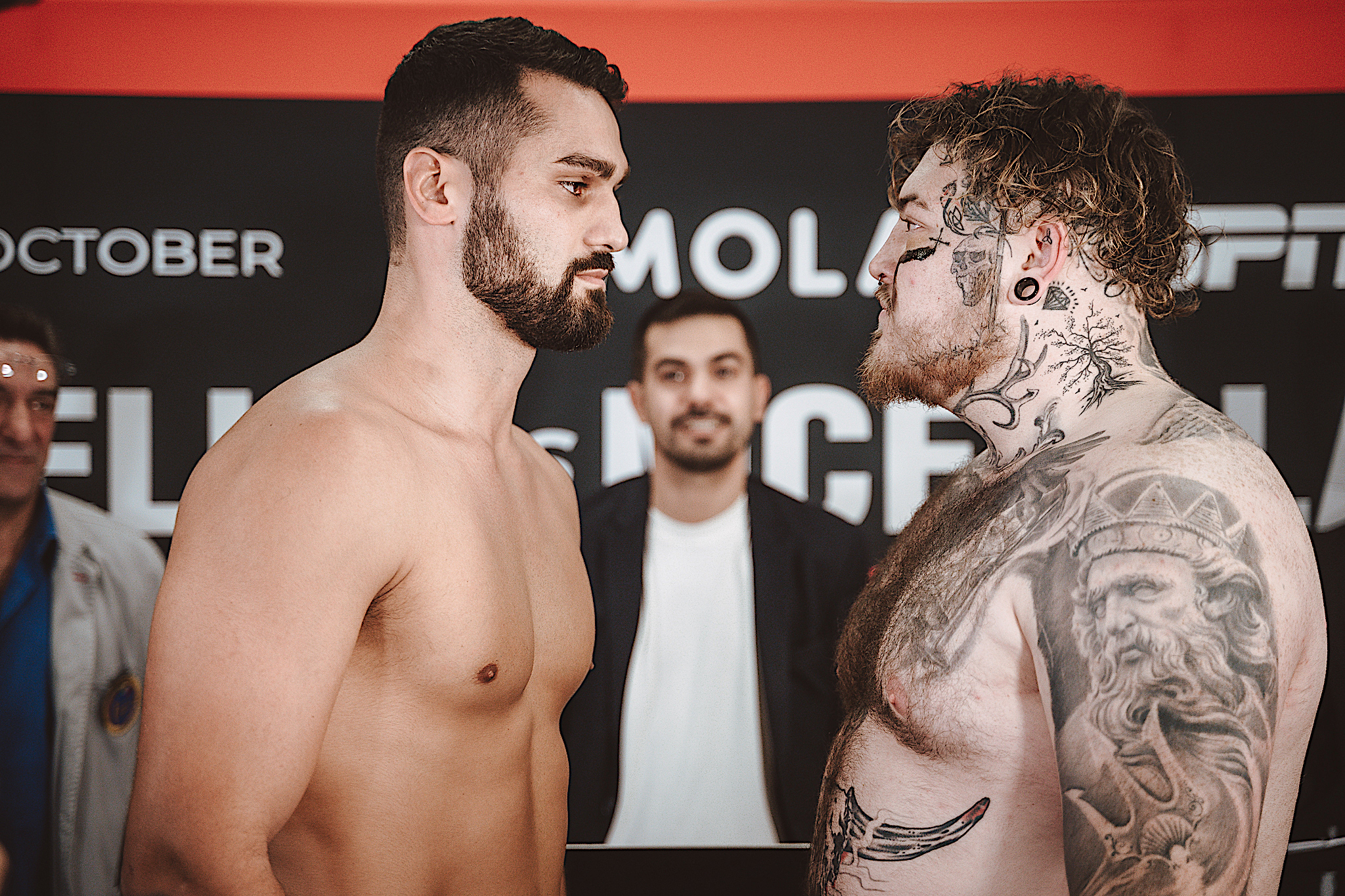 Vianello vs McFarlane Weigh In Face Off