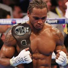 Anche il n° 1 Wbo  Tony Yarde in azione  sabato alla Copper Box  di Londra .Avversario lettone 