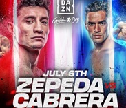Più ricco il programma di sabato in California a cornice di  Zepeda vs  Cabrera 